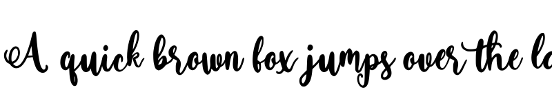 Preview of Wonder Script Regular font