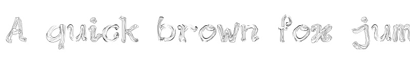 Preview of Wondermilk Regular font