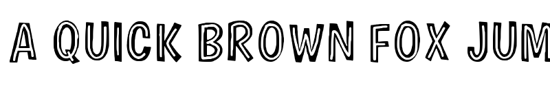 Preview of Wood Carved Regular font