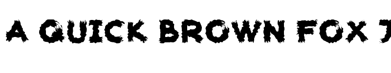 Preview of woodcutter carnage Regular font