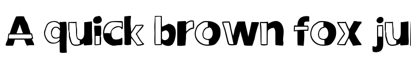 Preview of woodcutter DELICADA Regular font