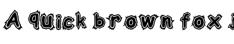 Preview of woodcutter Electric Regular font