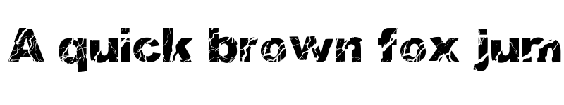 Preview of WOODCUTTER STORM Regular font