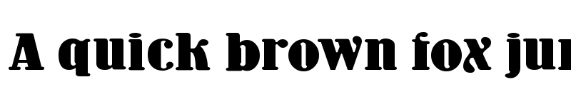 Preview of Wooden Nickel NF Regular font