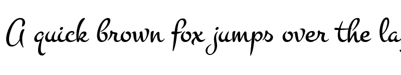 Preview of Woodpecker Regular font