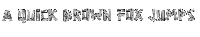 Preview of Woody Wood DEMO Regular font