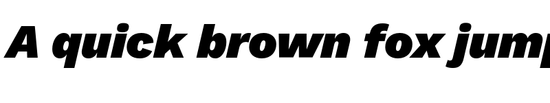 Preview of Work Sans Black Italic font