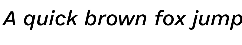 Preview of Work Sans Medium Italic font