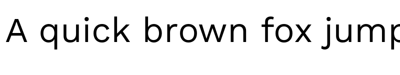 Preview of Work Sans Regular font