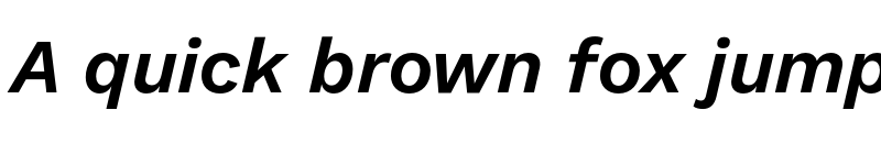 Preview of Work Sans SemiBold Italic font