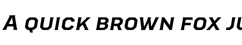 Preview of Worker Bold Slanted font