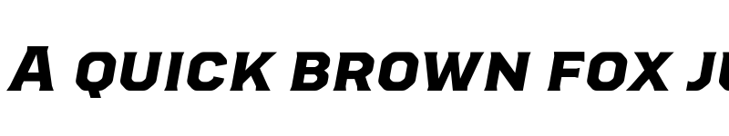 Preview of Worker Extra Bold Slanted font