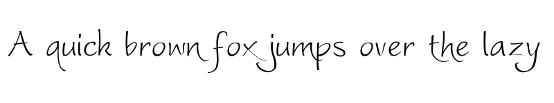 Preview of Worstveld Sling Extra Regular font