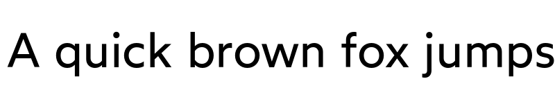 Preview of Wotfard Regular font