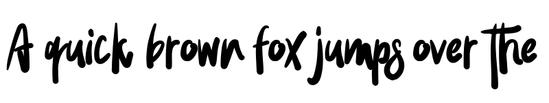 Preview of Wowi Typeface Regular font