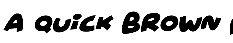 Preview of Wowsers Italic font