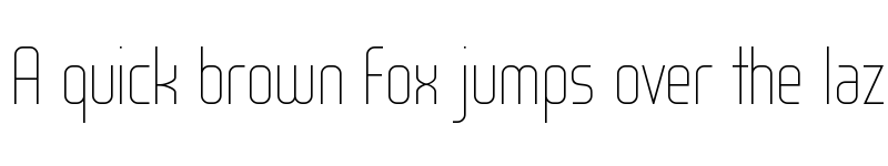 Preview of WOX~Modelist Thin Demo Regular font
