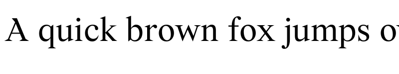 Preview of Wremena Regular font