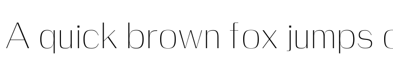 Preview of Wrenn Thin font