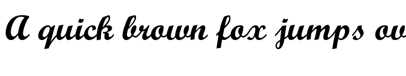 Preview of Wrexham Script Regular font