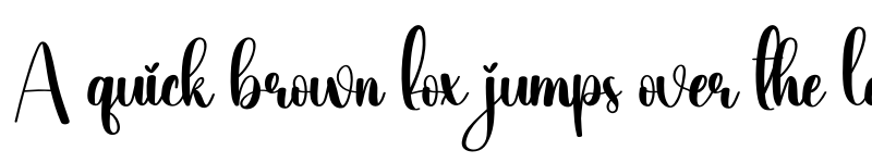 Preview of Write Regular font