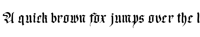 Preview of WrittenFrax Regular font