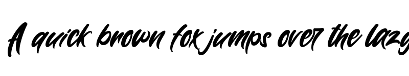 Preview of Wynter Sandy Regular font