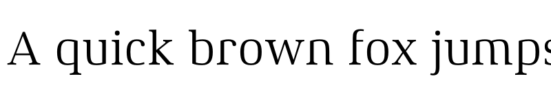 Preview of XenoisSerifW01-Regular Regular font