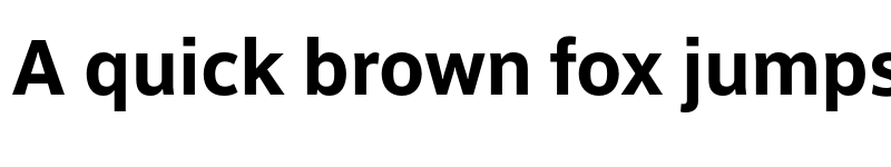 Preview of XFINITY MStandard Bold font