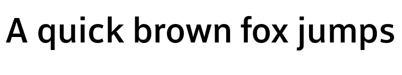 Preview of XFINITY MStandard Medium font