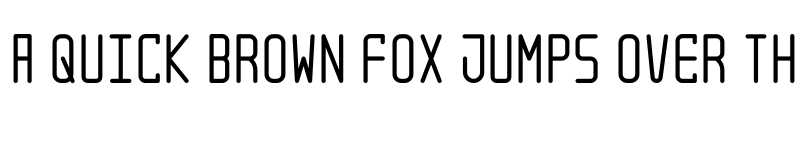 Preview of XForce Bold Regular font