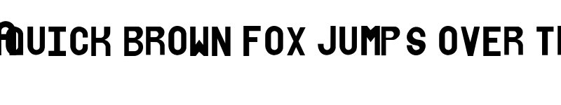 Preview of xhalfont Regular font