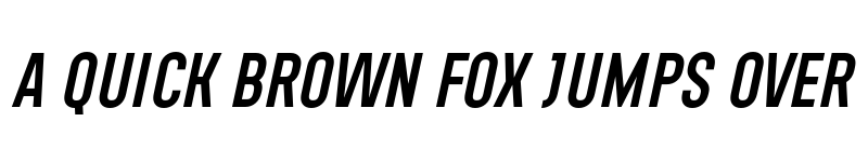 Preview of Xhers Italic font