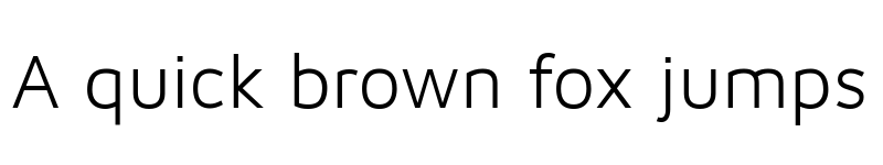 Preview of XXII Aven Light font