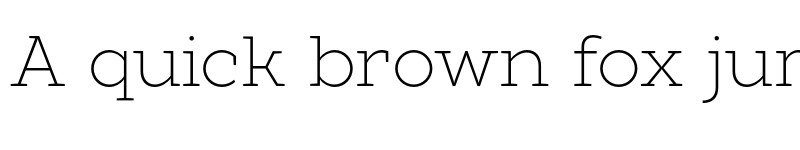 Preview of XXII Geom Slab DEMO Light font