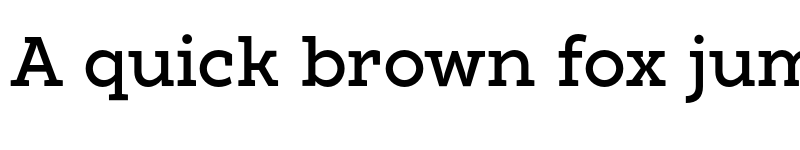 Preview of XXII Geom Slab DEMO Medium font