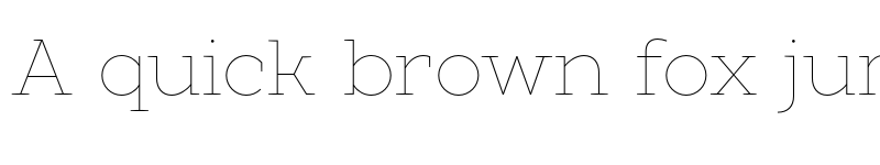 Preview of XXII Geom Slab DEMO Thin font