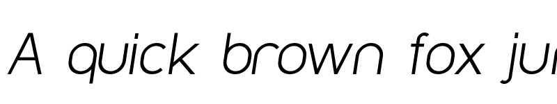 Preview of Y2K Neophyte Italic font