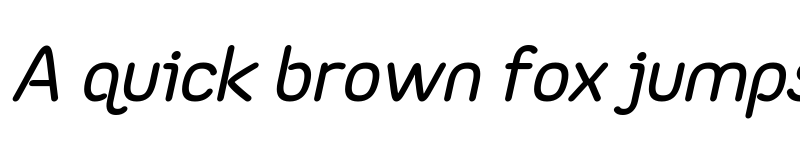 Preview of Yaahowu Bold Italic Italic font