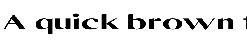 Preview of Yadon ExtraExpanded font