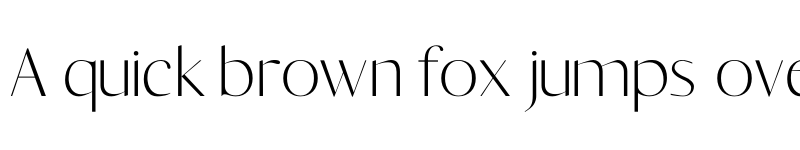 Preview of Yadon Light font