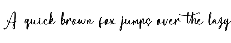 Preview of Yanhir Amolesthic Regular font