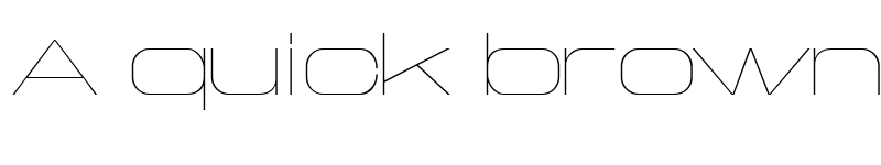 Preview of Yapari Trial Thin font