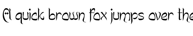 Preview of Yashie Demo Regular font