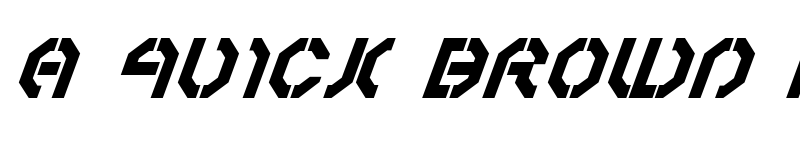 Preview of Year 3000 Bold Italic Bold Italic font