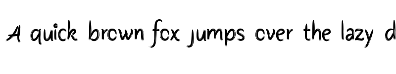 Preview of Yellow Regular font