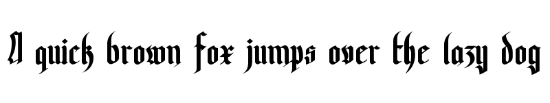 Preview of Yerninde Regular font