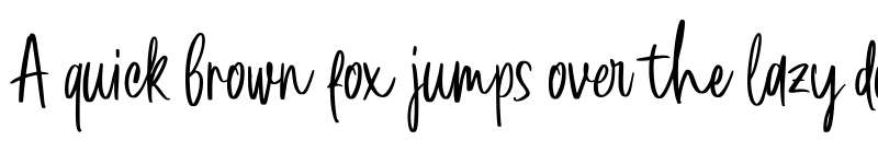 Preview of Yesterday Night PERSONAL Regular font