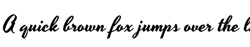 Preview of Yesteryear Regular font