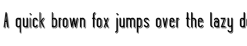 Preview of Ygraine Shadow font